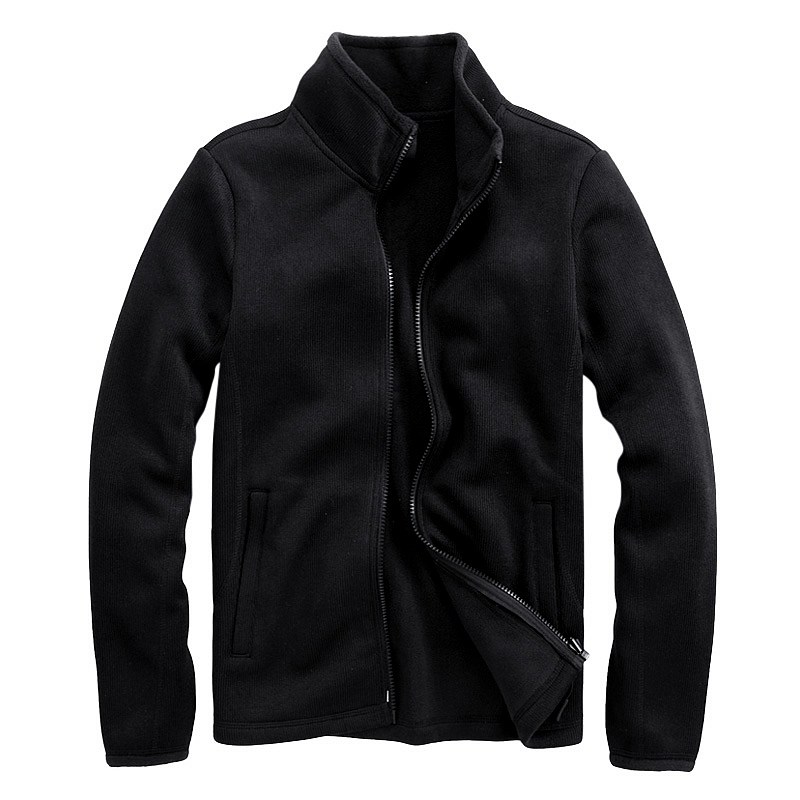 黑色經(jīng)典開(kāi)衫衛(wèi)衣