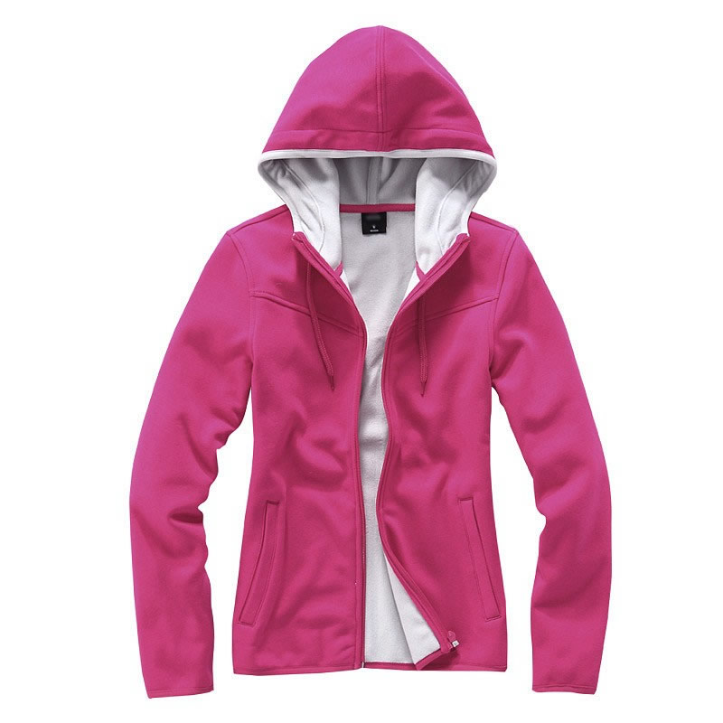 玫紅色時(shí)尚衛(wèi)衣