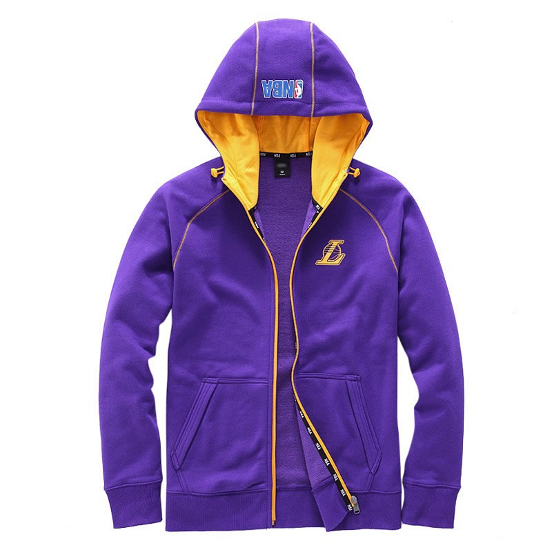 紫色時(shí)尚印花衛(wèi)衣