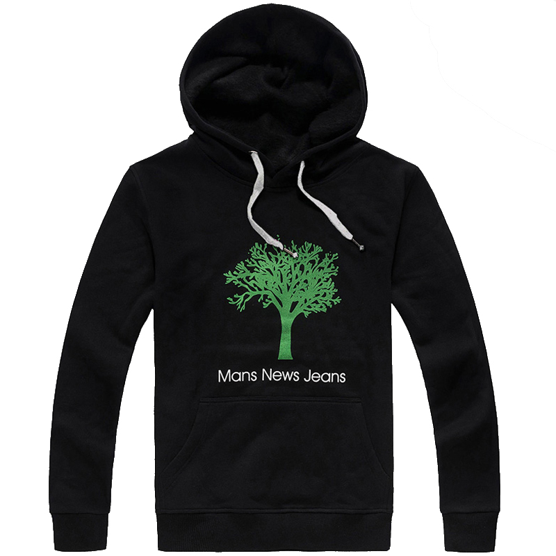 時(shí)尚黑色拉繩衛(wèi)衣