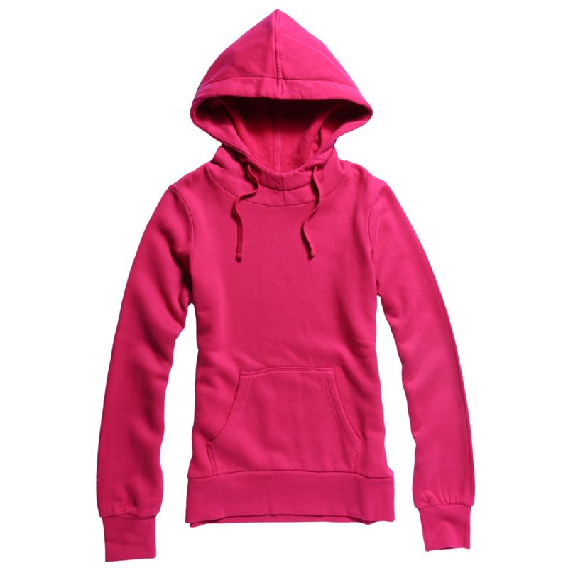 玫紅色時(shí)尚衛(wèi)衣