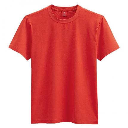 橙色企業(yè)文化衫免費設計加工