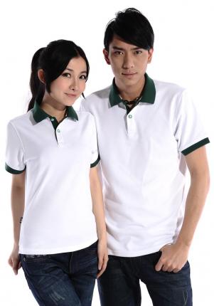 白色廣告T恤衫制作